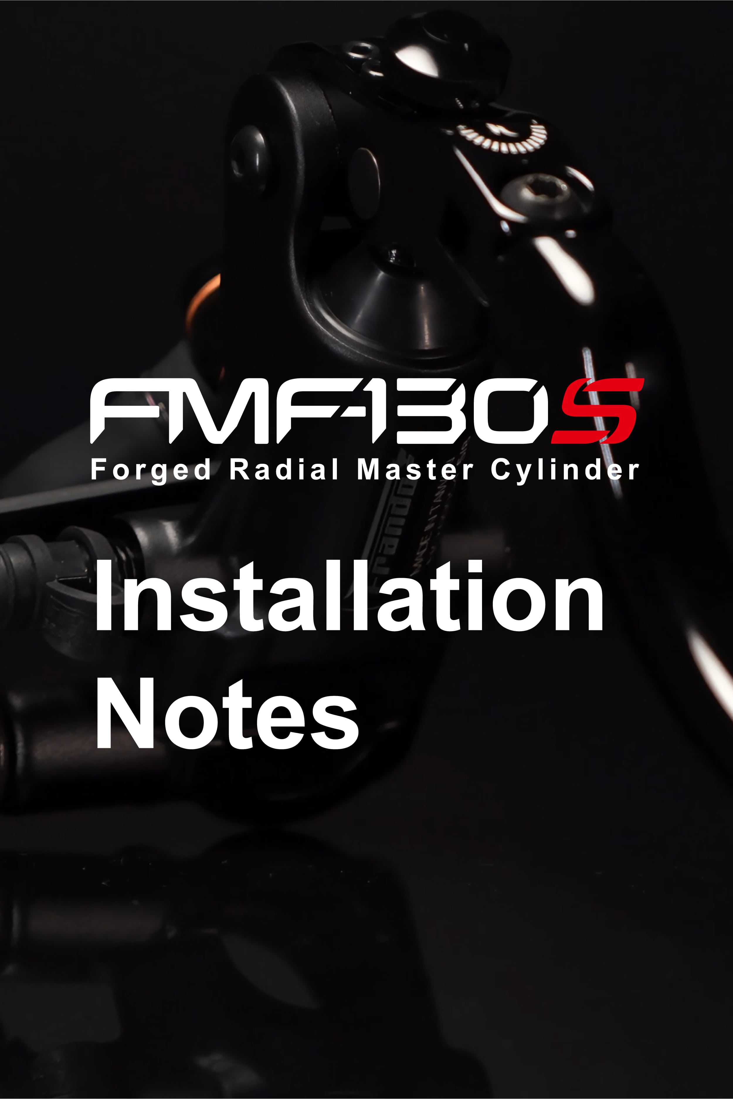 FMF-130S  Installation Notes